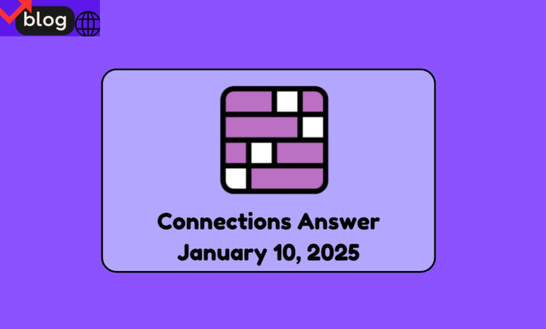 Connections answers