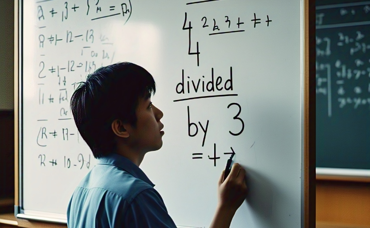 4 divided by 3