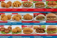 kfc menu with prices